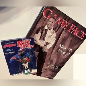 Cleveland Indians Memorabilia/Eddie Murray/Game Face Magazine with Manny Ramirez